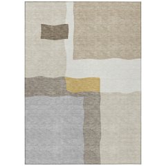 Machine Washable Indoor/Outdoor Chantille ACN2400 Brown 2'6" x 3'10" Rug