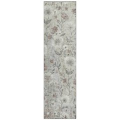 Machine Washable Indoor/Outdoor Chantille ACN2403 Brown 2'3" x 7'6" Runner Rug