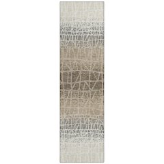 Machine Washable Indoor/Outdoor Chantille ACN2404 Ivory 2'3" x 7'6" Runner Rug