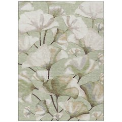 Machine Washable Indoor/Outdoor Chantille ACN2405 Green 2'6" x 3'10" Rug