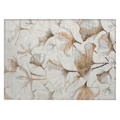 Machine Washable Indoor/Outdoor Chantille ACN2405 Orange 1'8" x 2'6" Rug