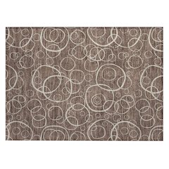 Machine Washable Indoor/Outdoor Chantille ACN2407 Brown 1'8" x 2'6" Rug