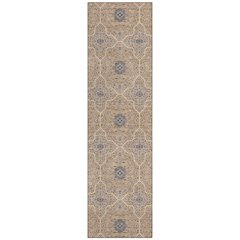 Machine Washable Indoor/Outdoor Chantille ACN2409 Orange 2'3" x 7'6" Runner Rug