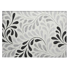 Machine Washable Indoor/Outdoor Chantille ACN2411 Ivory 1'8" x 2'6" Rug