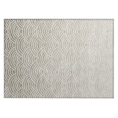 Machine Washable Indoor/Outdoor Chantille ACN2414 Ivory 1'8" x 2'6" Rug