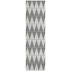 Machine Washable Indoor/Outdoor Chantille ACN2415 Ivory 2'3" x 7'6" Runner Rug