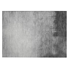 Machine Washable Indoor/Outdoor Chantille ACN2420 Gray 1'8" x 2'6" Rug