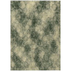 Machine Washable Indoor/Outdoor Chantille ACN2424 Green 2'6" x 3'10" Rug