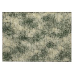Machine Washable Indoor/Outdoor Chantille ACN2424 Green 1'8" x 2'6" Rug