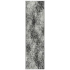 Machine Washable Indoor/Outdoor Chantille ACN2424 Ivory 2'3" x 7'6" Runner Rug