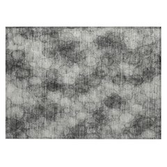 Machine Washable Indoor/Outdoor Chantille ACN2424 Ivory 1'8" x 2'6" Rug
