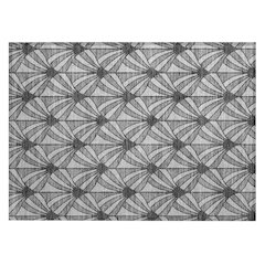 Machine Washable Indoor/Outdoor Chantille ACN2426 Gray 1'8" x 2'6" Rug