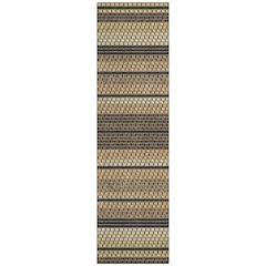 Machine Washable Indoor/Outdoor Chantille ACN2427 Gold 2'3" x 7'6" Runner Rug