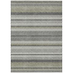 Machine Washable Indoor/Outdoor Chantille ACN2427 Gray 2'6" x 3'10" Rug