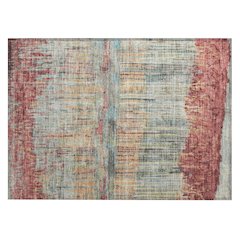 Machine Washable Indoor/Outdoor Chantille ACN2428 Orange 1'8" x 2'6" Rug