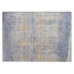 Machine Washable Indoor/Outdoor Chantille ACN2428 Blue 1'8" x 2'6" Rug