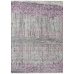 Machine Washable Indoor/Outdoor Chantille ACN2428 Purple 2'6" x 3'10" Rug