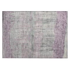 Machine Washable Indoor/Outdoor Chantille ACN2428 Purple 1'8" x 2'6" Rug