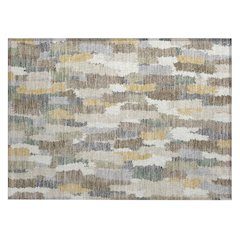 Machine Washable Indoor/Outdoor Chantille ACN2437 Ivory 1'8" x 2'6" Rug