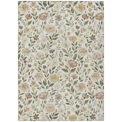 Machine Washable Indoor/Outdoor Chantille ACN2438 Ivory 2'6" x 3'10" Rug