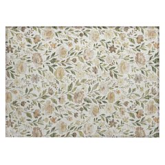 Machine Washable Indoor/Outdoor Chantille ACN2438 Ivory 1'8" x 2'6" Rug