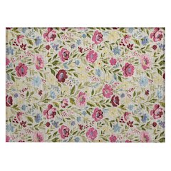 Machine Washable Indoor/Outdoor Chantille ACN2438 Ivory 1'8" x 2'6" Rug