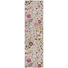Machine Washable Indoor/Outdoor Chantille ACN2438 Pink 2'3" x 7'6" Runner Rug