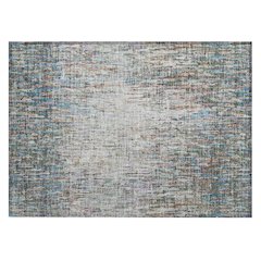 Machine Washable Indoor/Outdoor Chantille ACN2439 Green 1'8" x 2'6" Rug