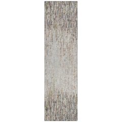Machine Washable Indoor/Outdoor Chantille ACN2439 Gray 2'3" x 7'6" Runner Rug