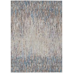 Machine Washable Indoor/Outdoor Chantille ACN2439 Brown 2'6" x 3'10" Rug