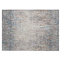 Machine Washable Indoor/Outdoor Chantille ACN2439 Brown 1'8" x 2'6" Rug