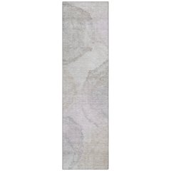 Machine Washable Indoor/Outdoor Chantille ACN2443 Brown 2'3" x 7'6" Runner Rug