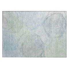 Machine Washable Indoor/Outdoor Chantille ACN2443 Blue 1'8" x 2'6" Rug