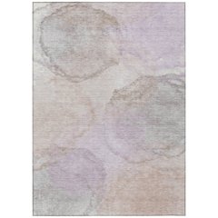 Machine Washable Indoor/Outdoor Chantille ACN2443 Brown 2'6" x 3'10" Rug