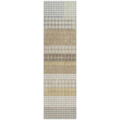 Machine Washable Indoor/Outdoor Chantille ACN2445 Brown 2'3" x 7'6" Runner Rug