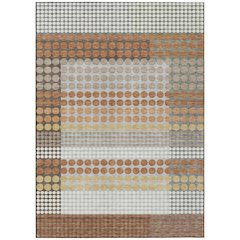 Machine Washable Indoor/Outdoor Chantille ACN2445 Orange 2'6" x 3'10" Rug