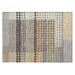 Machine Washable Indoor/Outdoor Chantille ACN2445 Brown 1'8" x 2'6" Rug