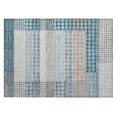 Machine Washable Indoor/Outdoor Chantille ACN2445 Teal 1'8" x 2'6" Rug