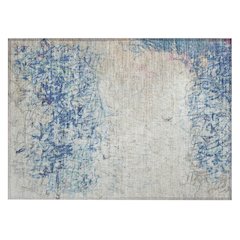 Machine Washable Indoor/Outdoor Chantille ACN2449 Blue 1'8" x 2'6" Rug