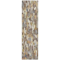Machine Washable Indoor/Outdoor Chantille ACN2451 Brown 2'3" x 7'6" Runner Rug
