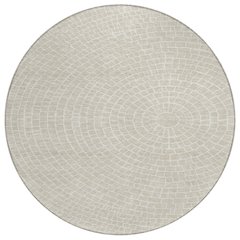 Machine Washable Indoor/Outdoor Chantille ACN2455 Brown 8' x 8' Round Rug