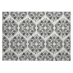 Machine Washable Indoor/Outdoor Chantille ACN2456 Ivory 1'8" x 2'6" Rug