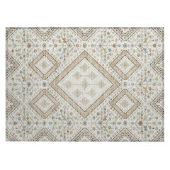 Machine Washable Indoor/Outdoor Chantille ACN2459 Ivory 1'8" x 2'6" Rug