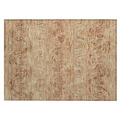 Machine Washable Indoor/Outdoor Chantille ACN2461 Orange 1'8" x 2'6" Rug