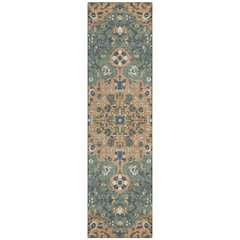 Machine Washable Indoor/Outdoor Chantille ACN2463 Orange 2'3" x 7'6" Runner Rug