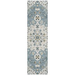 Machine Washable Indoor/Outdoor Chantille ACN2463 Ivory 2'3" x 7'6" Runner Rug