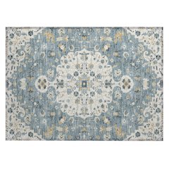 Machine Washable Indoor/Outdoor Chantille ACN2463 Ivory 1'8" x 2'6" Rug