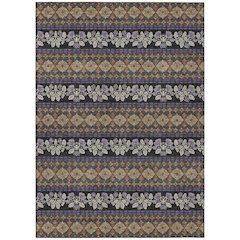 Machine Washable Indoor/Outdoor Chantille ACN2465 Purple 2'6" x 3'10" Rug