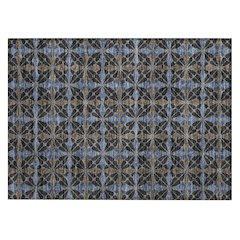 Machine Washable Indoor/Outdoor Chantille ACN2469 Black 1'8" x 2'6" Rug