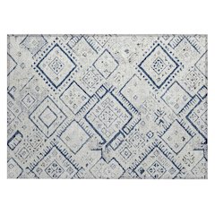 Machine Washable Indoor/Outdoor Chantille ACN2470 Ivory 1'8" x 2'6" Rug
